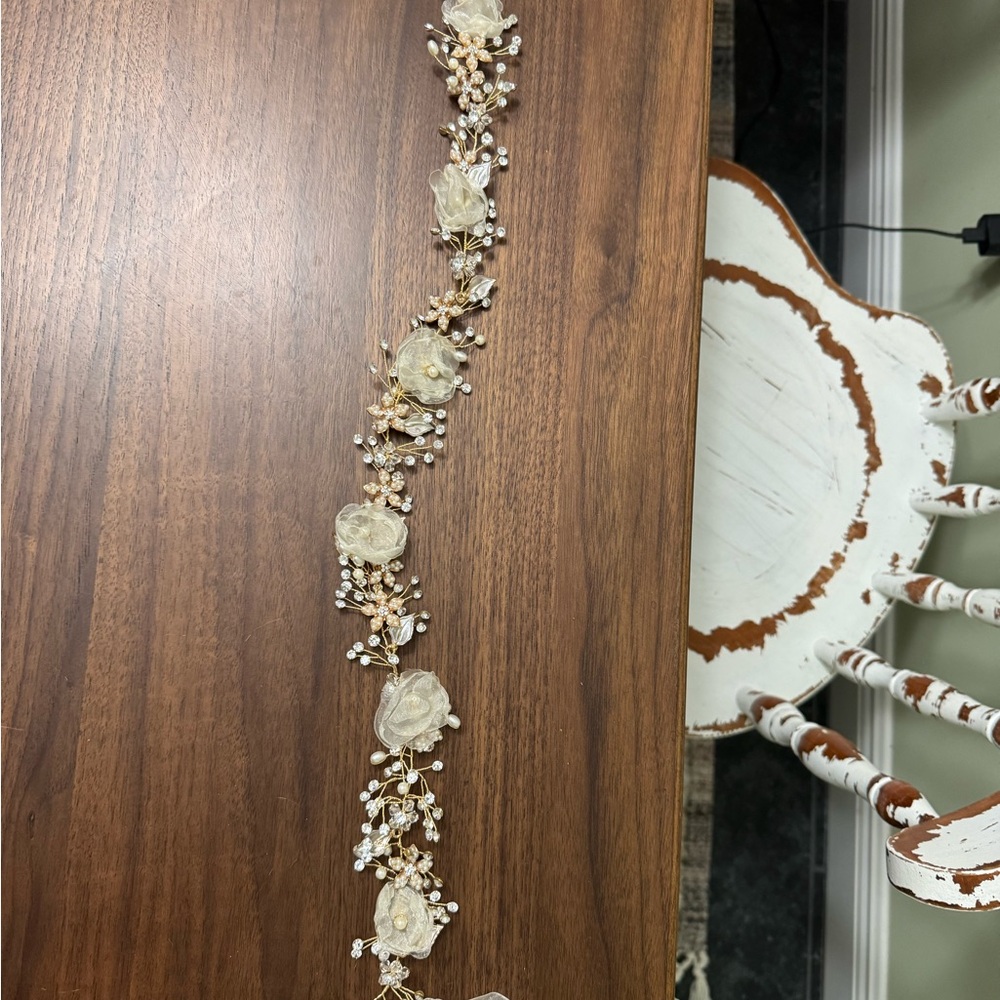 Floral Bridal Hair Accessory